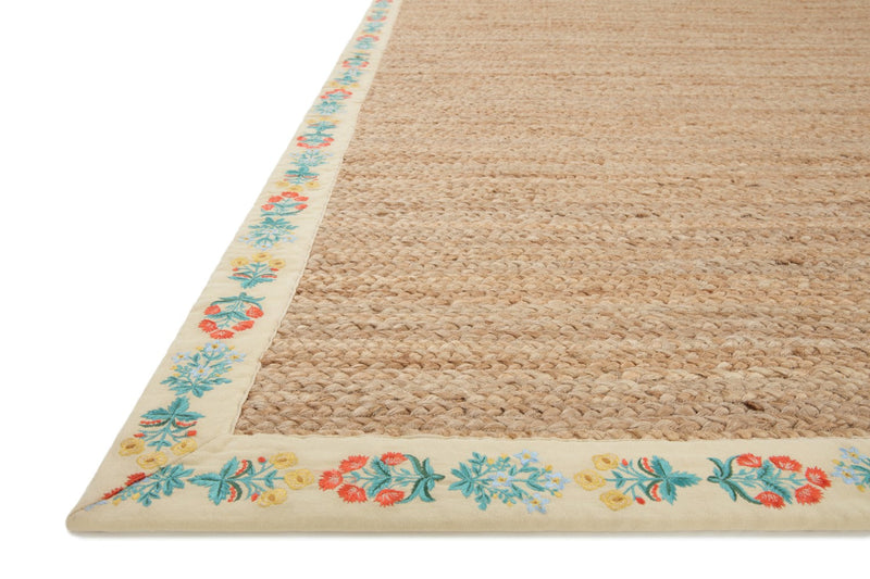 media image for costa braided natural cream rug by rifle paper co x loloi costcos 02nacr160s 2 243