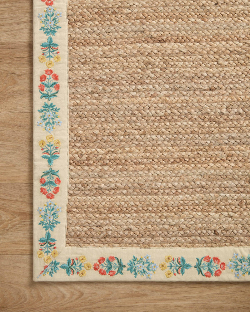 media image for costa braided natural cream rug by rifle paper co x loloi costcos 02nacr160s 3 272