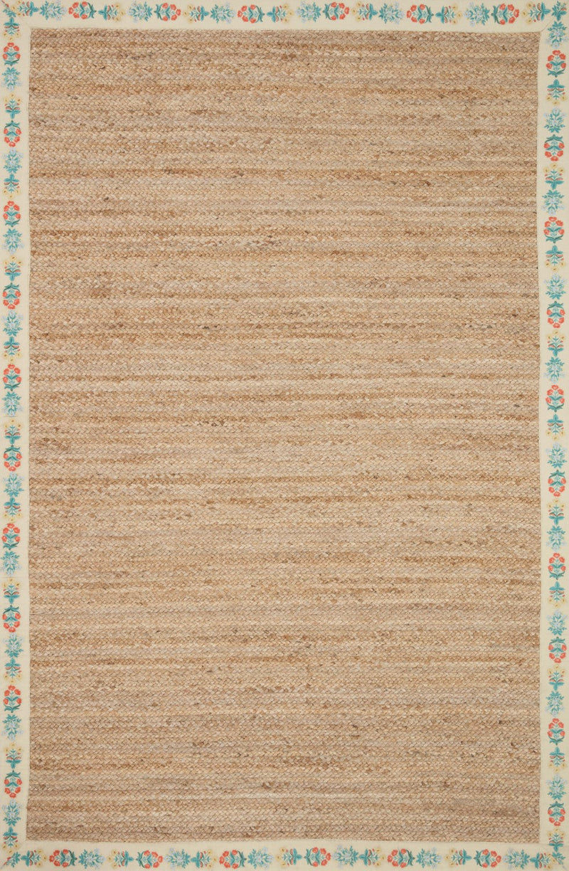 media image for costa braided natural cream rug by rifle paper co x loloi costcos 02nacr160s 1 220
