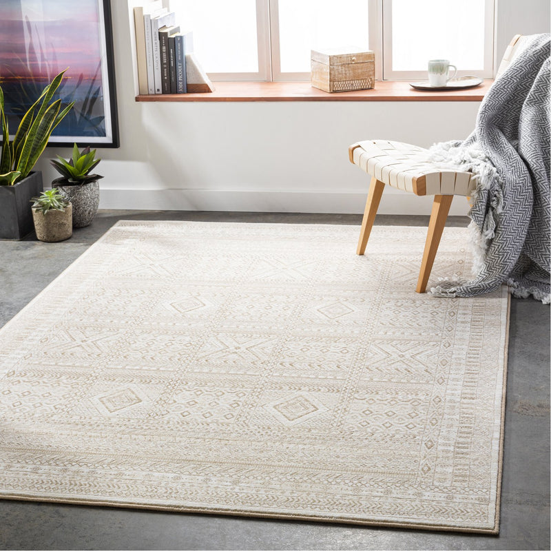 media image for Contempo CPO-3853 Rug in Beige & Camel by Surya 241
