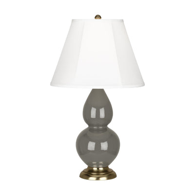 product image of ash glazed ceramic double gourd accent lamp by robert abbey ra cr10 1 589