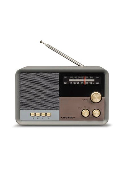 product image of tribute am fm radio in charcoal 1 510