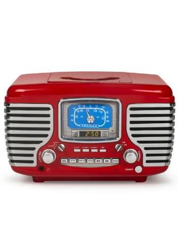 product image of corsair radio with bluetooth red design by crosley 1 585