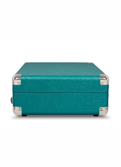 product image for crosley cruiser deluxe turntable with bluetooth teal design by crosley 4 52
