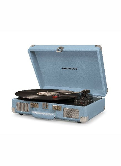 product image for crosley cruiser deluxe turntable with bluetooth tourmaline design by crosley 2 75