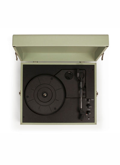 product image for voyager portable turntable sage design by crosley 6 6