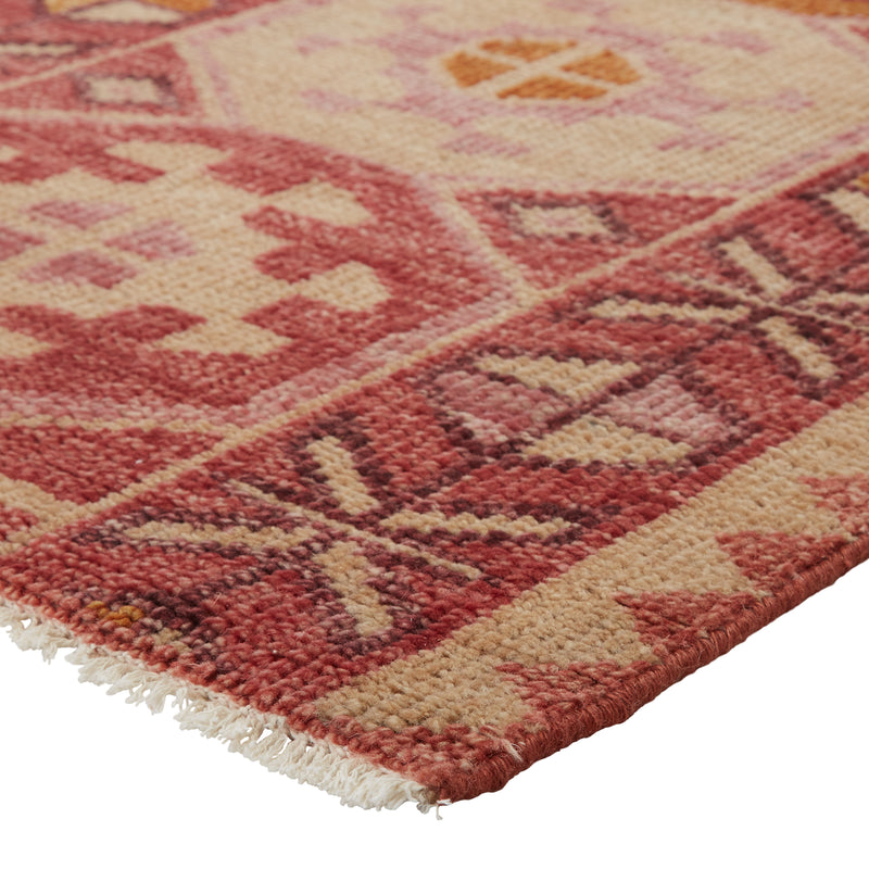 media image for zetta handmade medallion pink cream rug by jaipur living 3 229