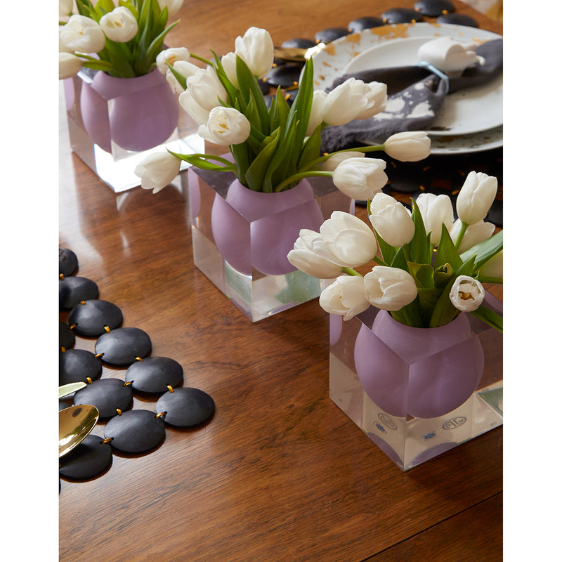media image for Bel Air Mini Scoop Vase in Various Colors 20