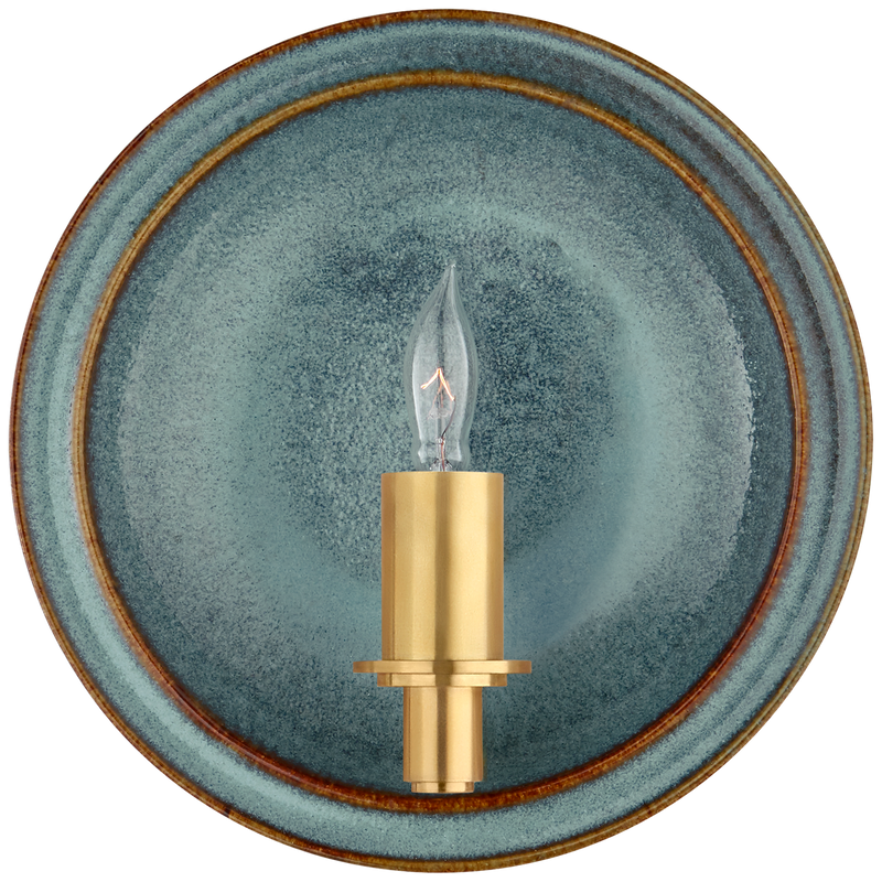 media image for Leeds Small Round Sconce by Christopher Spitzmiller 261