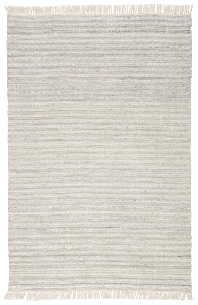 media image for Torre Indoor/ Outdoor Solid Light Gray/ Cream Rug by Jaipur Living 212