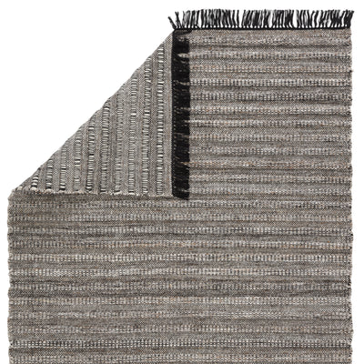 product image for Torre Indoor/ Outdoor Solid Black/ Rust Rug by Jaipur Living 44