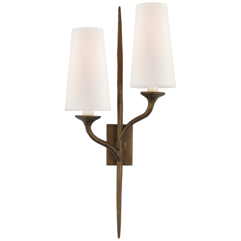 media image for Iberia Double Right Sconce 5 290