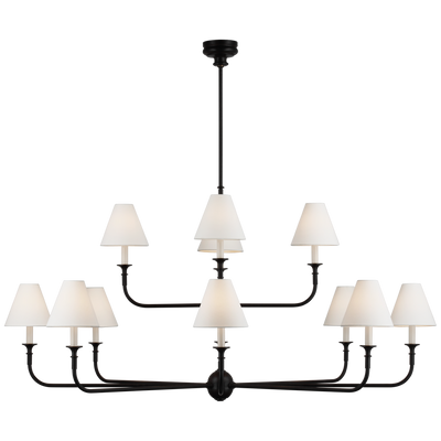 product image of Piaf Two-Tier Chandelier 6 555