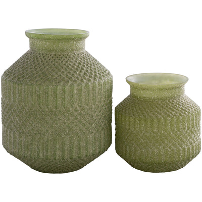 product image for Catalana CTA-002 Vase in Green, 2-Piece Set by Surya 59
