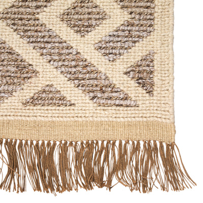 product image for Rigel Natural Trellis Cream/ Taupe Rug by Jaipur Living 96