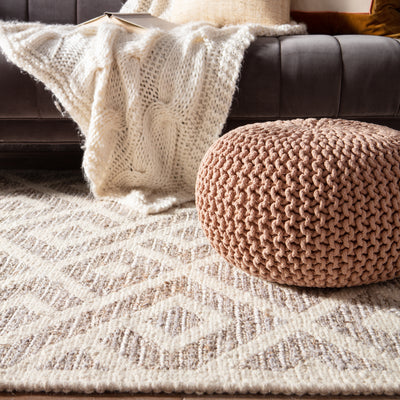 product image for Rigel Natural Trellis Cream/ Taupe Rug by Jaipur Living 74