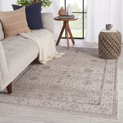 product image for fawcett oriental gray area rug by jaipur living 5 25