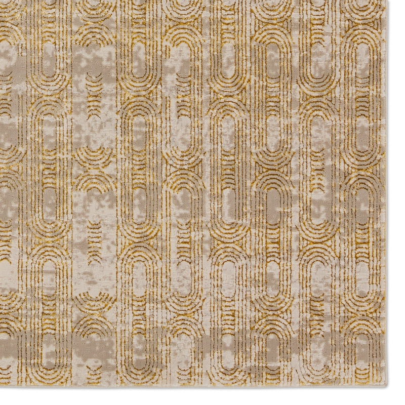 media image for gimeas geometric gold taupe area rug by jaipur living rug155887 1 283