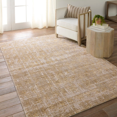 product image for gimeas geometric gold taupe area rug by jaipur living rug155887 4 89
