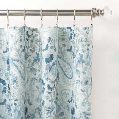 product image for ines linen blue curtain panel by annie selke pc2309 pnl50108 1 95