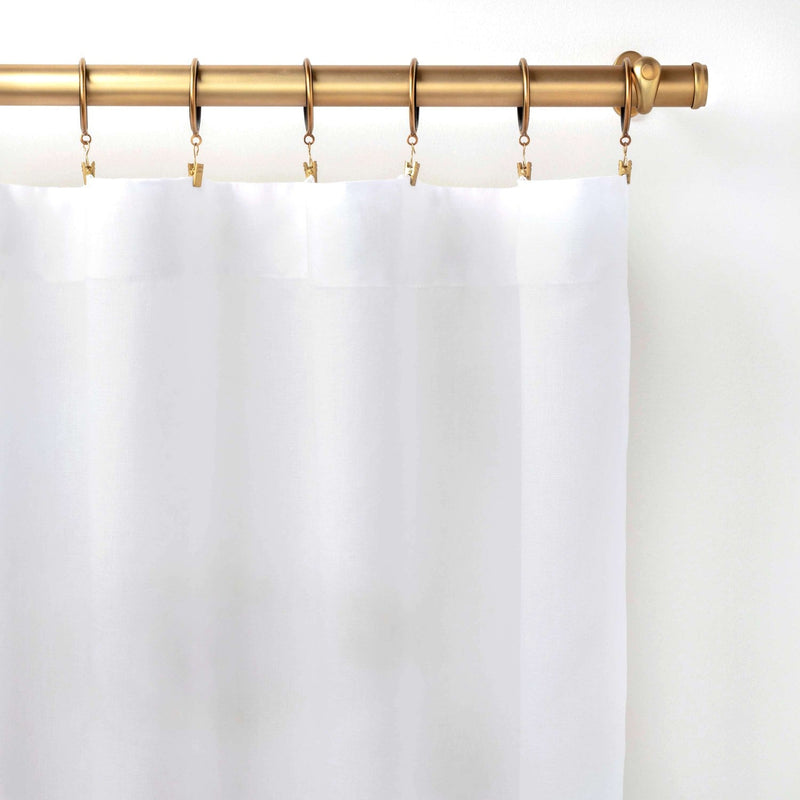 media image for lush linen white curtain panel by annie selke pc2359 w115108 1 297