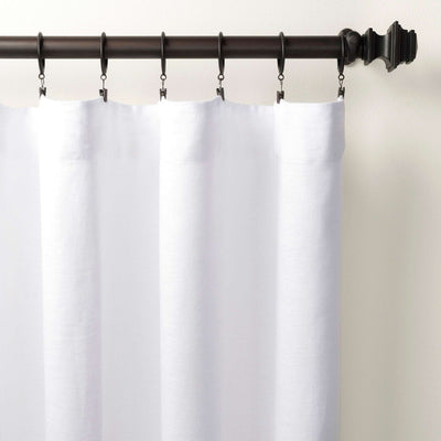 product image of stone washed linen white curtain panel by annie selke pc2320 pnl50108 1 512