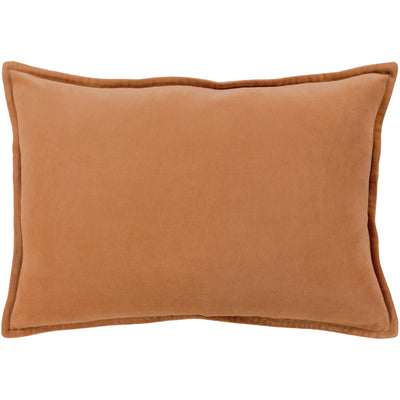 product image for Cotton Velvet CV-002 Velvet Pillow in Burnt Orange & Camel by Surya 42