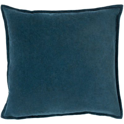 product image for cotton velvet velvet pillow in teal by surya 2 6