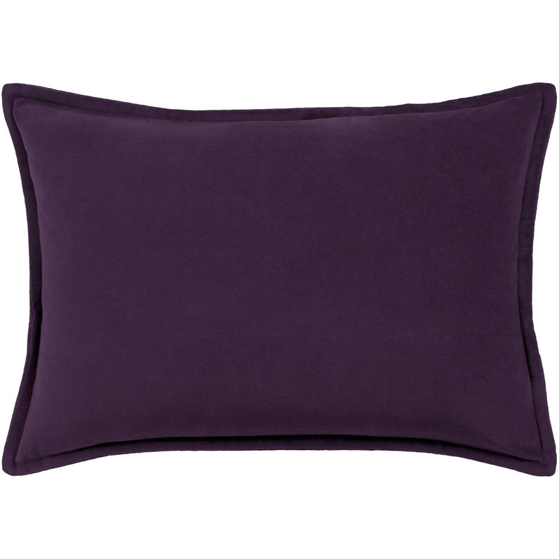 media image for Cotton Velvet CV-006 Velvet Pillow in Dark Purple by Surya 212