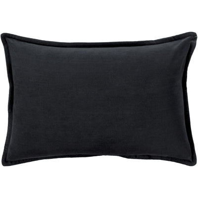 product image of Cotton Velvet CV-012 Velvet Pillow in Black by Surya 512