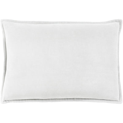 product image of Cotton Velvet CV-013 Velvet Pillow in Medium Gray by Surya 536