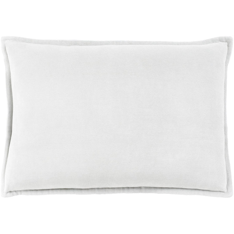 media image for Cotton Velvet CV-013 Velvet Pillow in Medium Gray by Surya 290