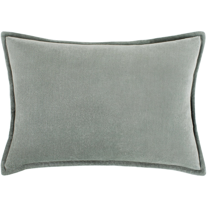 media image for cotton velvet velvet pillow in sea foam by surya 3 229
