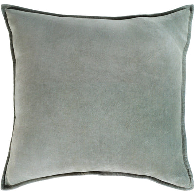 product image for cotton velvet velvet pillow in sea foam by surya 2 51