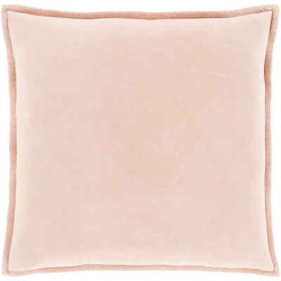 product image for Cotton Velvet Pillow in Peach 93