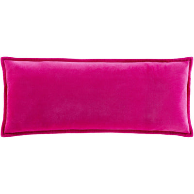 product image for Cotton Velvet CV-031 Lumbar Pillow in Bright Pink by Surya 4