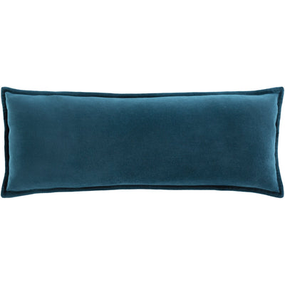 product image of Cotton Velvet CV-032 Lumbar Pillow in Teal by Surya 562