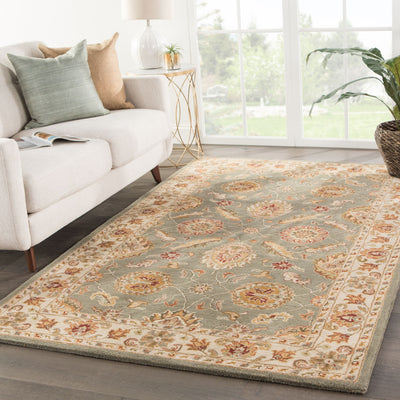 product image for my06 callisto handmade floral green beige area rug design by jaipur 2 89