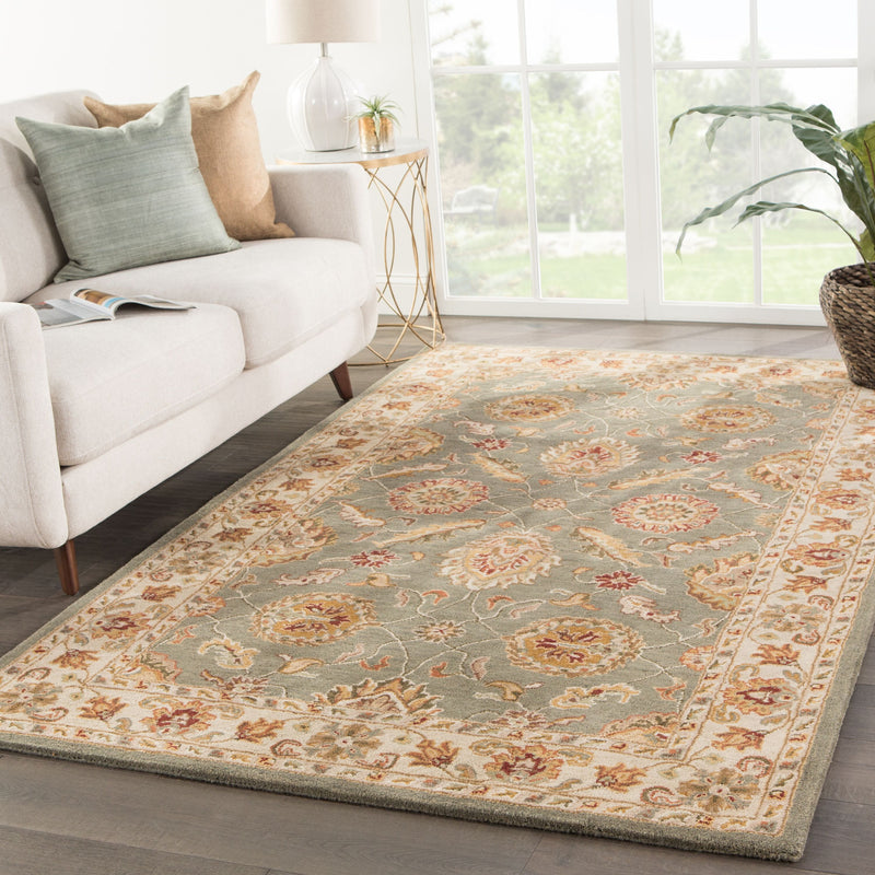 media image for my06 callisto handmade floral green beige area rug design by jaipur 2 275