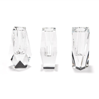 product image of faceted hand cut crystal glass bud vases in gift box 1 568