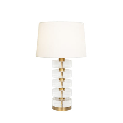 product image for Acrylic Stack Lamp With Shade By Bd Studio Ii Cybill Bbr 2 42