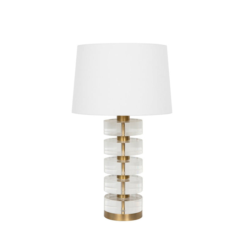 media image for Acrylic Stack Lamp With Shade By Bd Studio Ii Cybill Bbr 1 267
