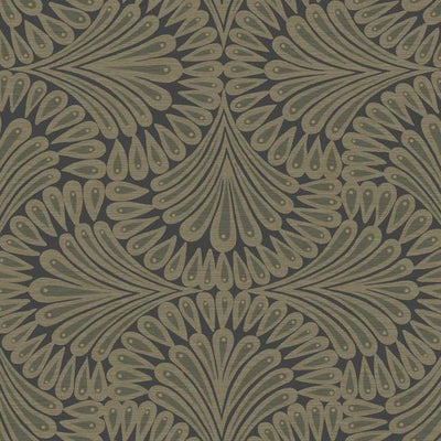 product image of sample cabaret wallpaper in blacks from the deco collection by antonina vella for york wallcoverings 1 548