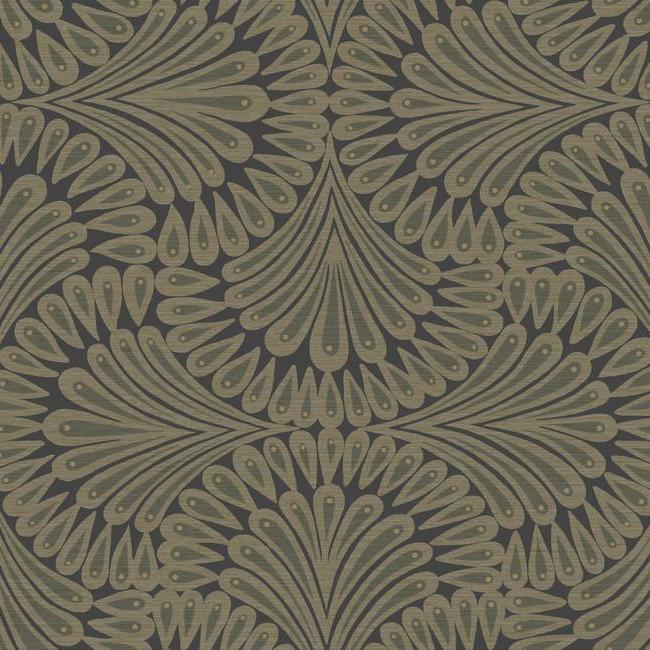 media image for sample cabaret wallpaper in blacks from the deco collection by antonina vella for york wallcoverings 1 271