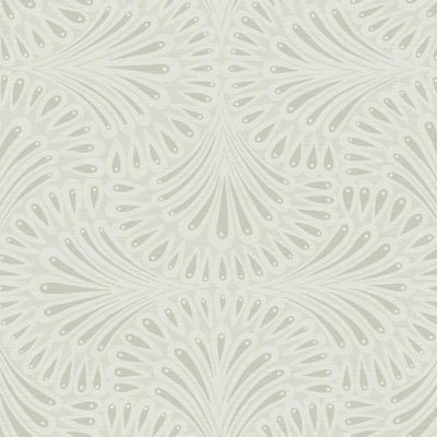 product image of sample cabaret wallpaper in off whites from the deco collection by antonina vella for york wallcoverings 1 540