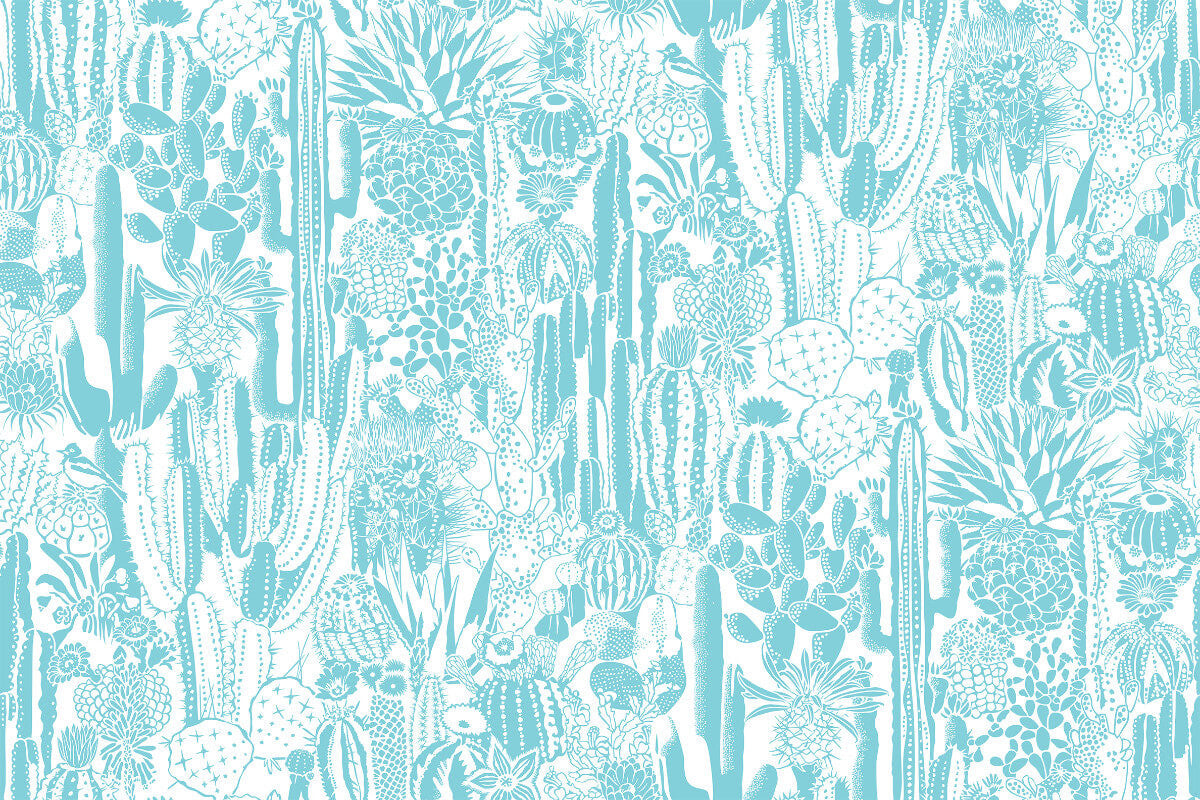 Shop Cactus Spirit Wallpaper in Tequila | Burke Decor