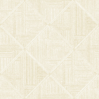 product image of sample cade yellow geometric wallpaper from the scott living ii collection by brewster home fashions 1 582