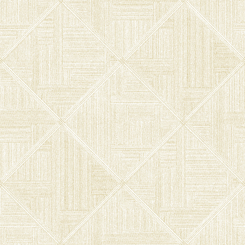 media image for sample cade yellow geometric wallpaper from the scott living ii collection by brewster home fashions 1 243