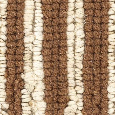 product image for calder stripe caramel woven jute rug by dash albert da1898 912 3 99