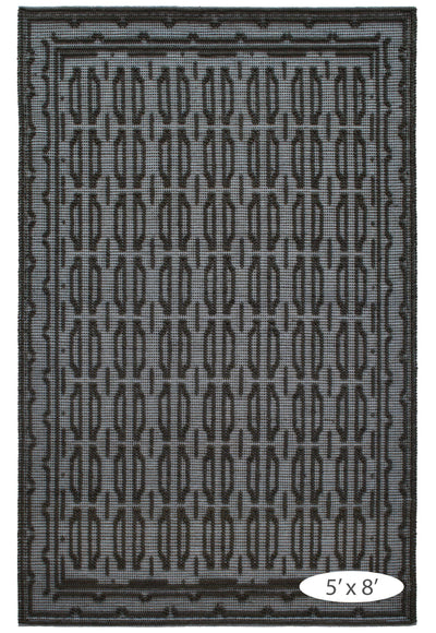 product image for campbell iron woven wool rug by dash albert da1839 912 4 93